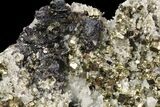 Sphalerite, Pyrite and Quartz Association - Peru #87745-1
